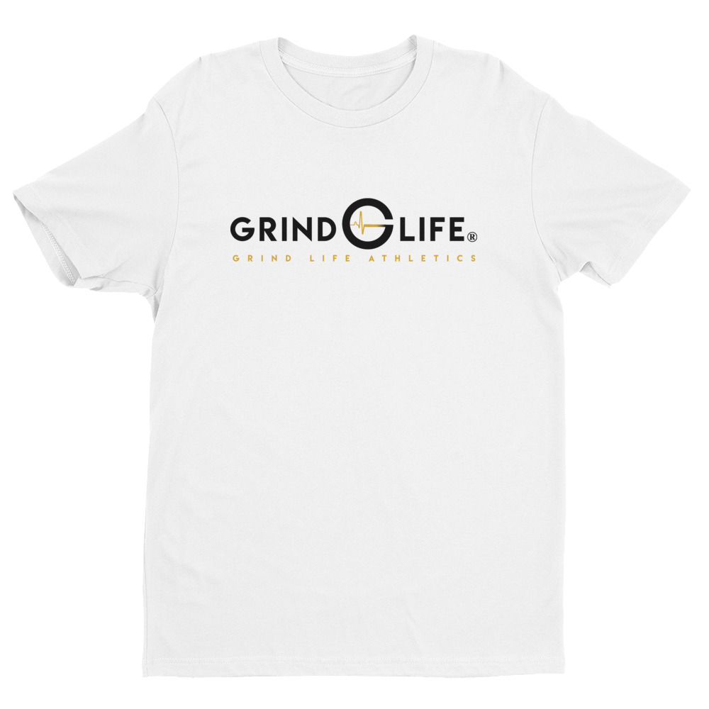 Athleisure | DYNAMIC DUO – Black & Gold – Short-Sleeve Men’s Tee | Grind Life Athletics