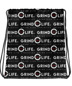 Dynamic Duo - White & Red - Drawstring Backpack | Grind Life Athletics