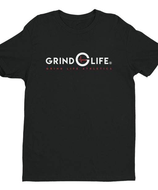 DYNAMIC DUO White Red Short Sleeve Mens Athleisure Tee | Black | Grind Life Athletics