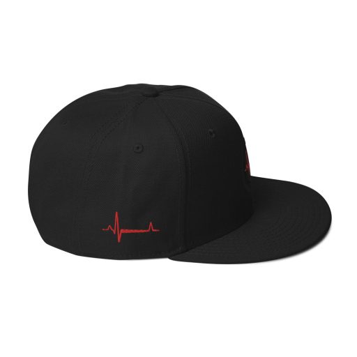Grind Life G REDLINE Men’s Snapback Hat | Side | Grind Life Athletics