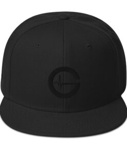 Grind Life G SILHOUETTE Men’s Snapback Hat | Front | Grind Life Athletics