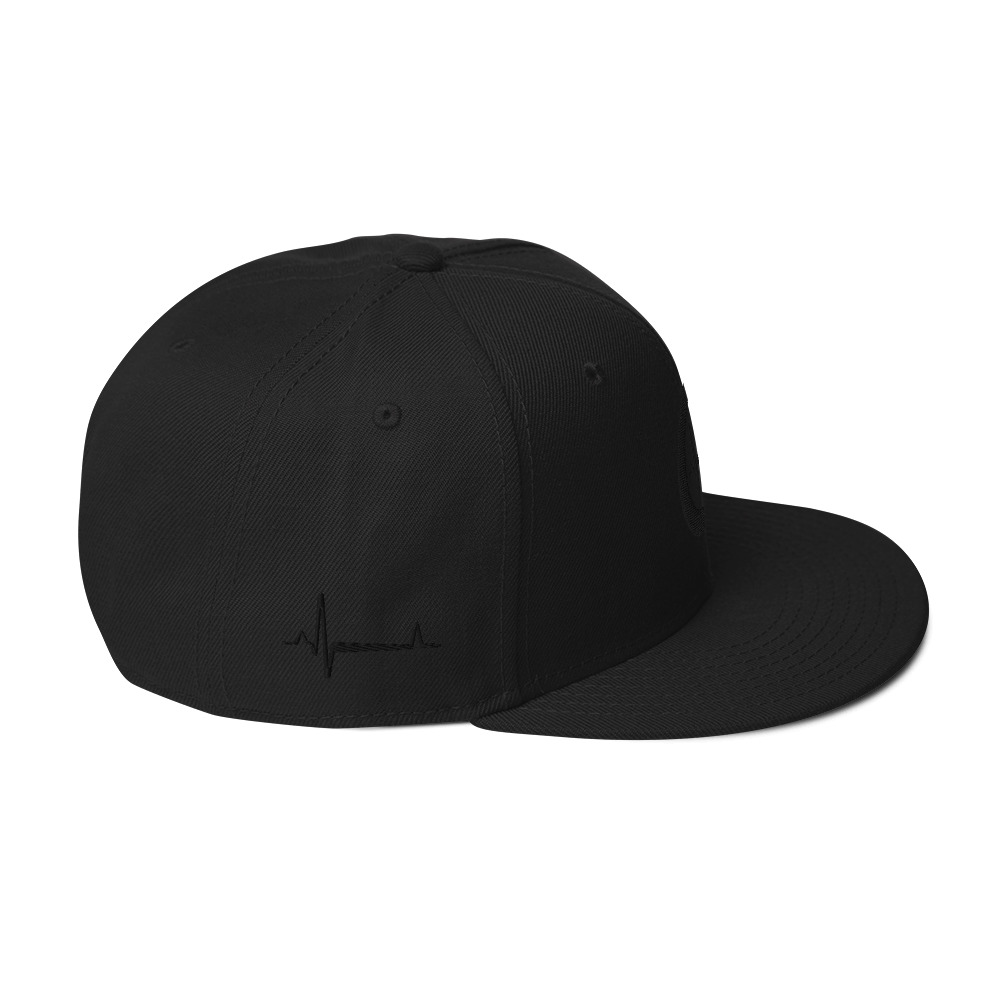 Grind Life G SILHOUETTE Men’s Snapback Hat | Side | Grind Life Athletics