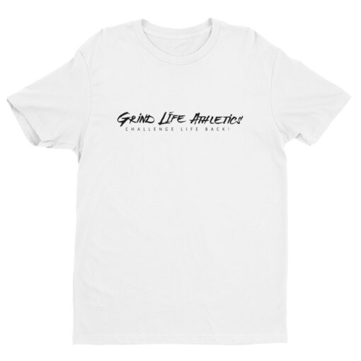 MOTIVATION Black & White - Mens Athleisure Shirt | White | Grind Life Athletics