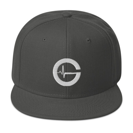 Grind Life G Mens Snapback Hat | Charcoal Grey | Grind Life Athletics