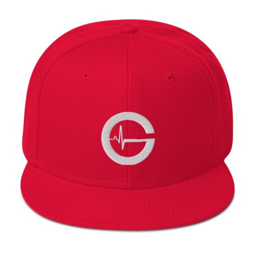 Grind Life G Mens Snapback Hat | Red | Grind Life Athletics