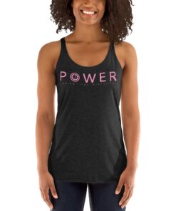 POWER Women’s Workout Tank – Racerback | Grind Life Athletics