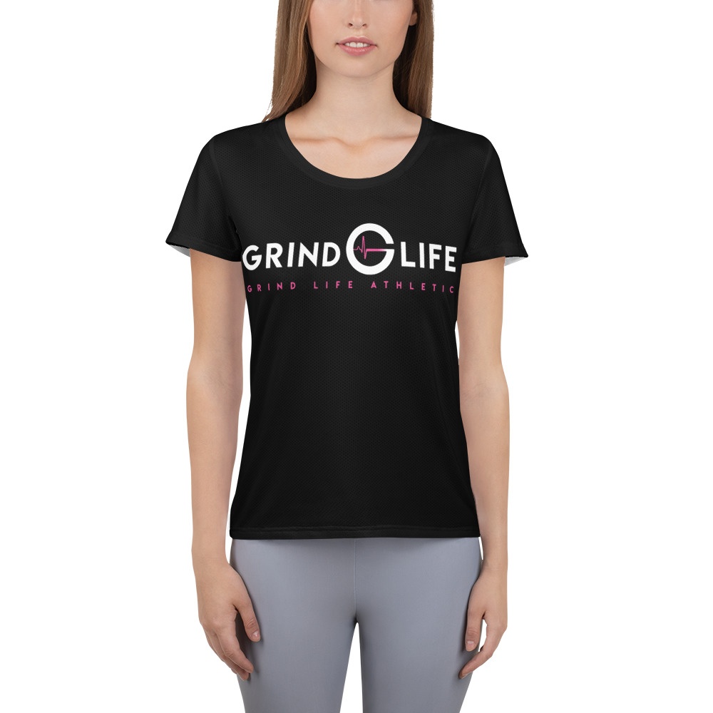 DYNAMIC DUO XDri Womens Workout Shirt Pink Grind Life