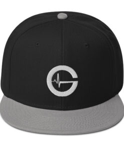 Grind Life G Mens Snapback Hat | Gray / Black / Black | Grind Life Athletics