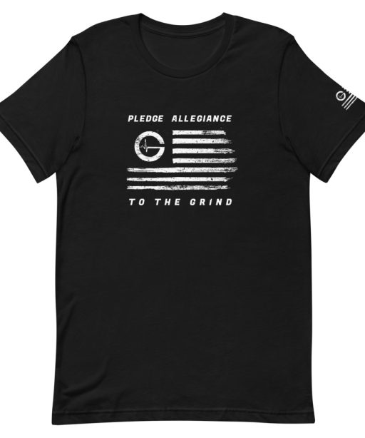 Grind Life Distressed Flag T-Shirt