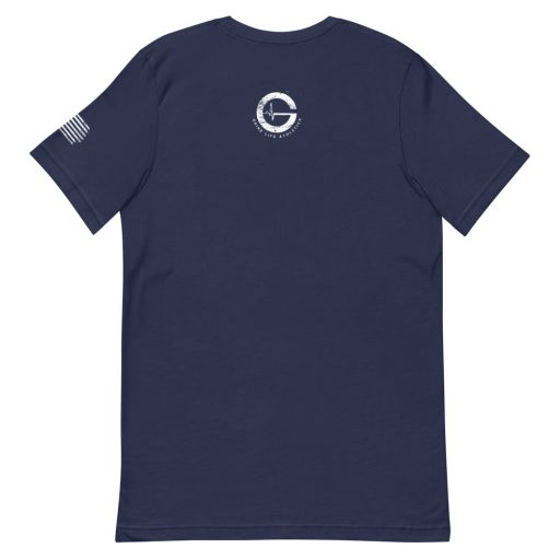 Grind Life Distressed Flag T-Shirt - Image 4