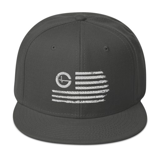 Grind Life Distressed Flag Snapback - Image 15