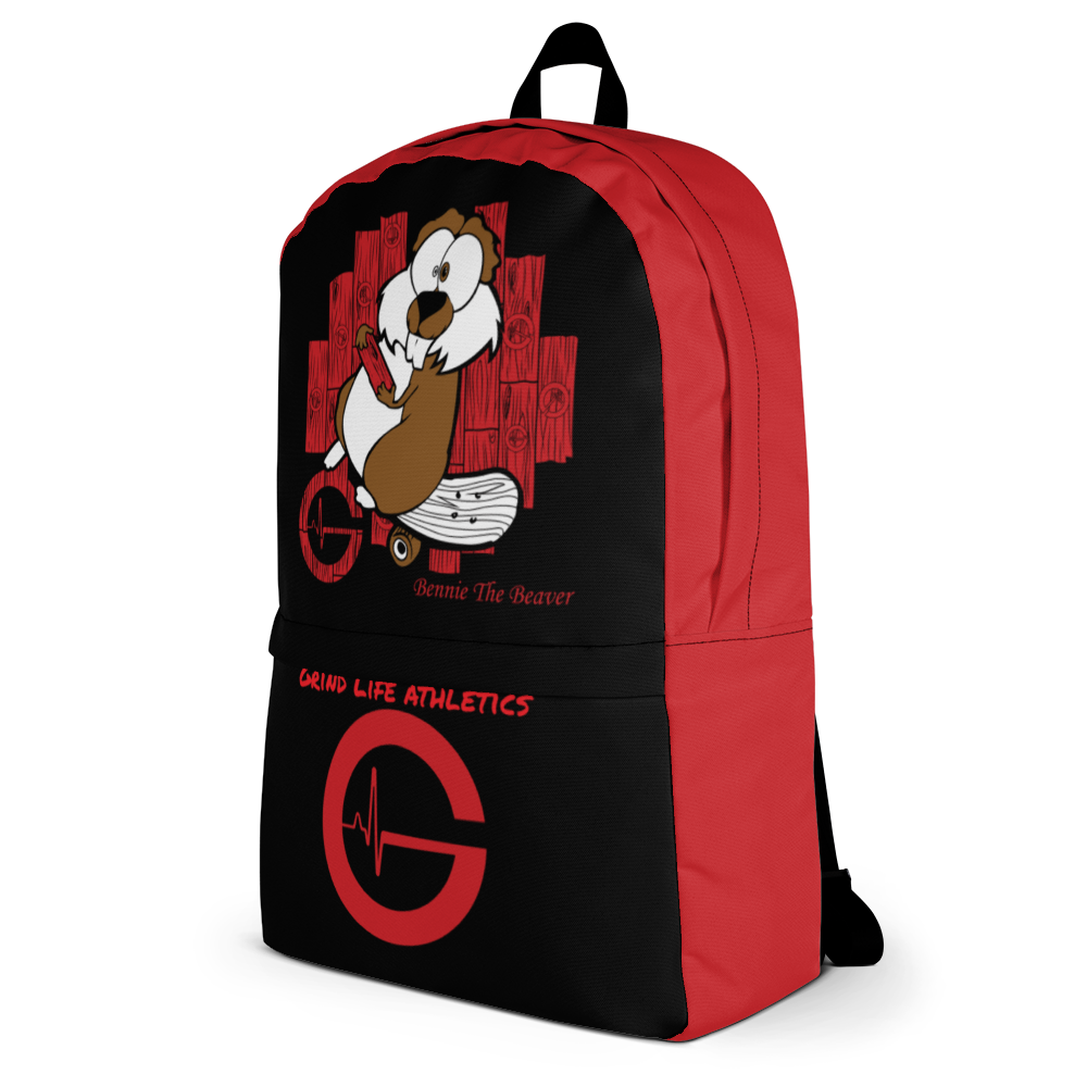 GLA Bennie The Beaver Kids Backpack - RB | Series I - Image 3