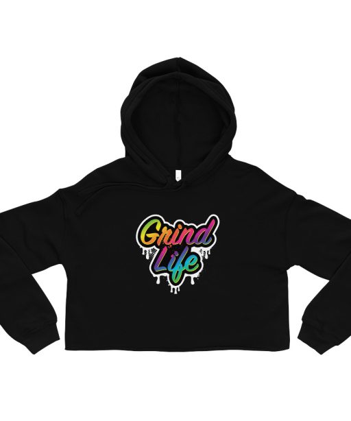 GLA Ice Cream Skater Cropped Hoodie