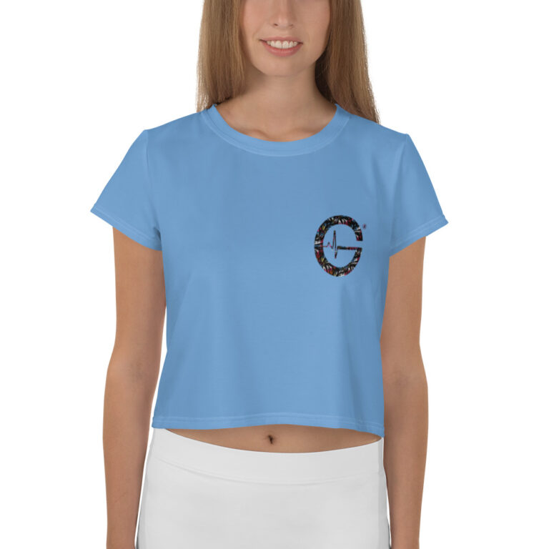 Jungle G Womens Workout Crop Tee Grind Life Athletics