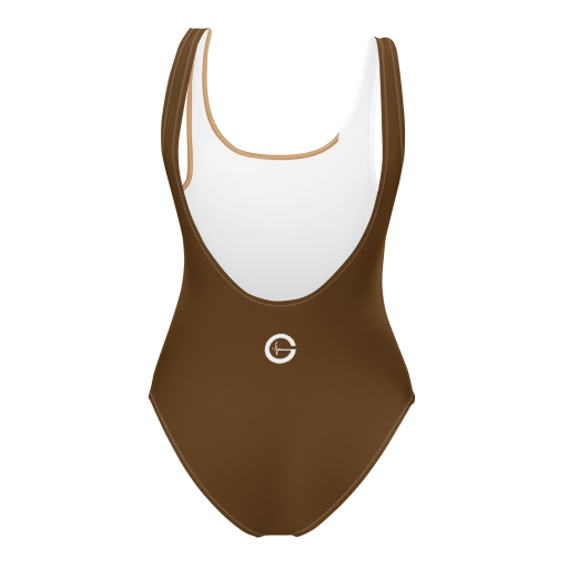GLA BOW One-Piece Swimsuit Brown - Image 2