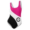 GLA BOW One-Piece Swimsuit Pink