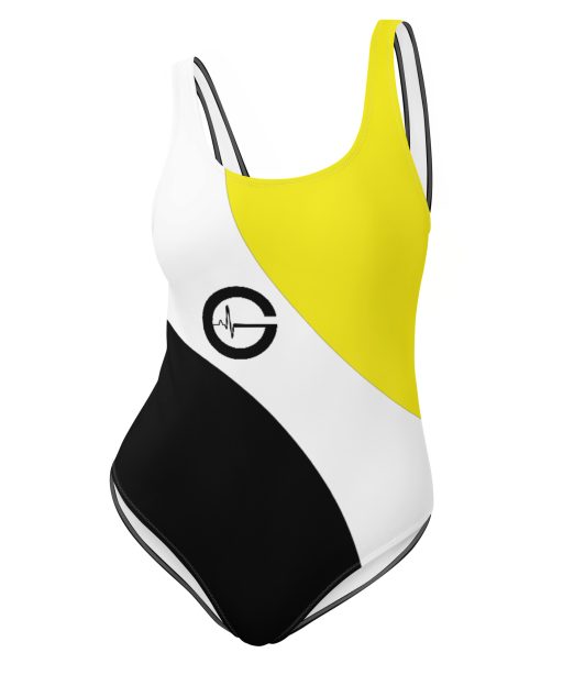 GLA BOW One-Piece Swimsuit Yellow