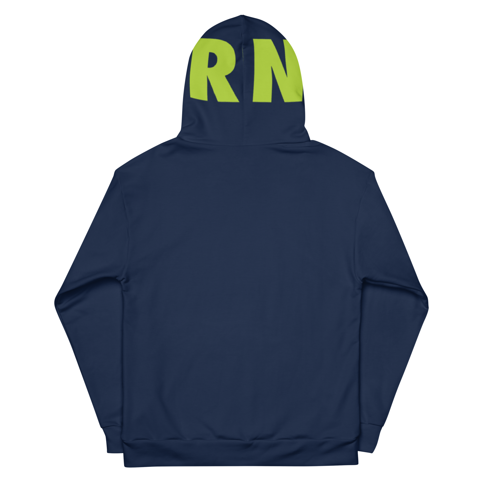 GLA 100 Workout Hoodie | #1 Navy Lime - Image 2