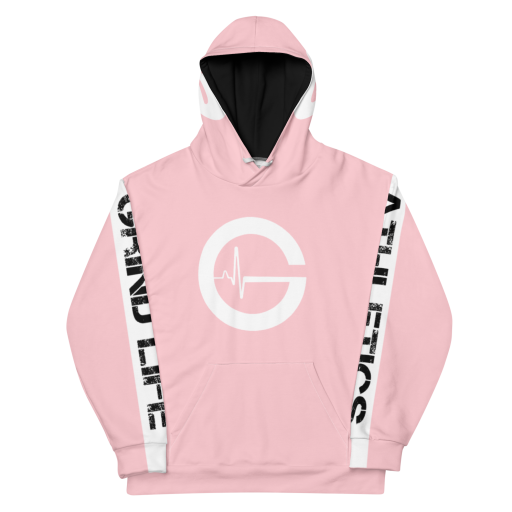 Grind Life Gruel Workout Hoodie | Pink