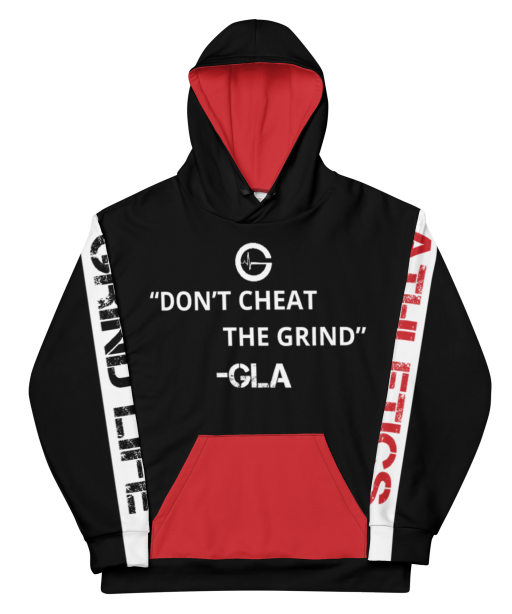 GLA 100 Workout Hoodie | #3 GLA Red