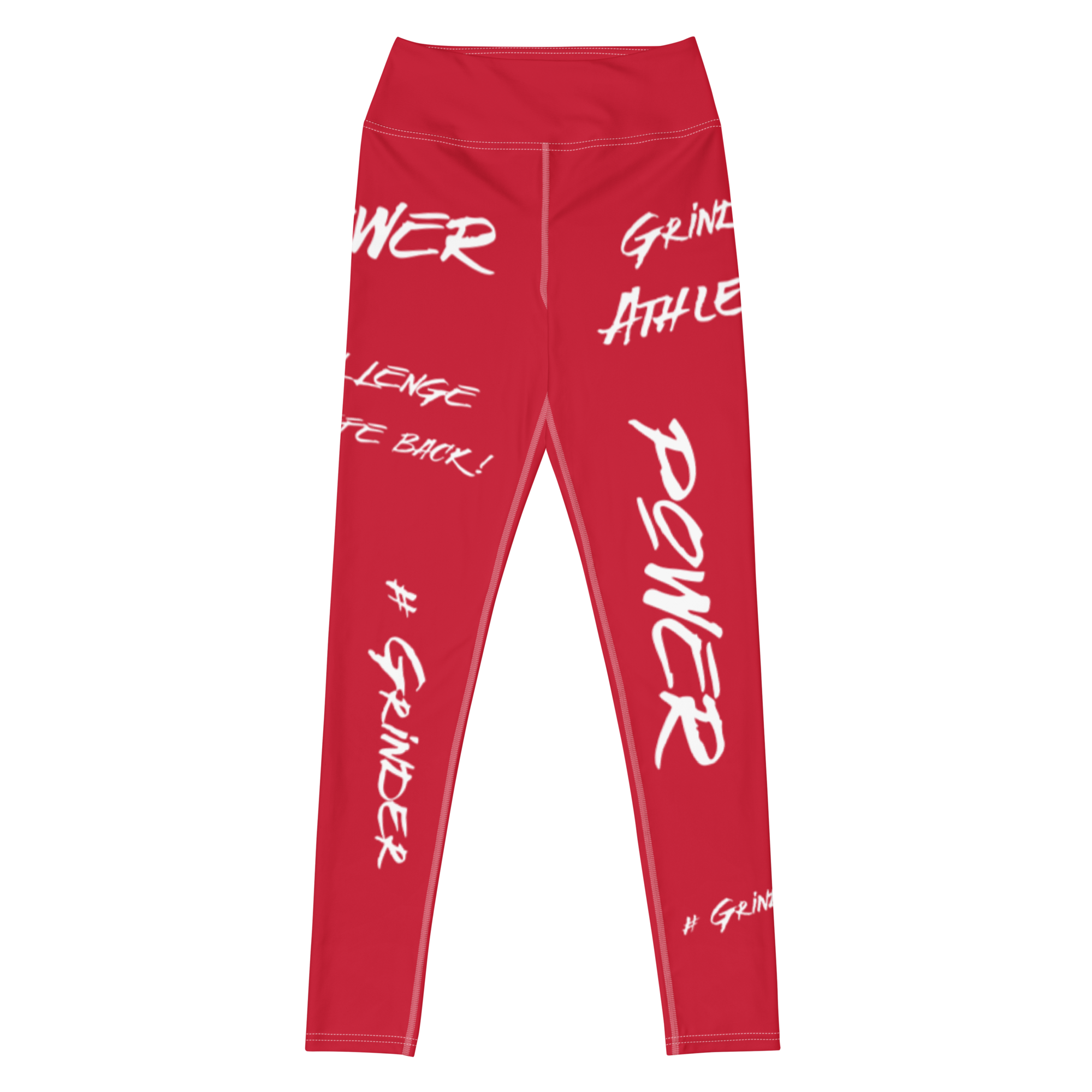 MOTIVATION High Waisted Women's Workout Leggings w/ Inner Pocket - WR