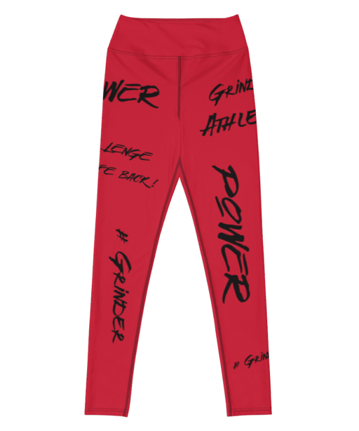 MOTIVATION High Waisted Women's Workout Leggings w/ Inner Pocket - BR