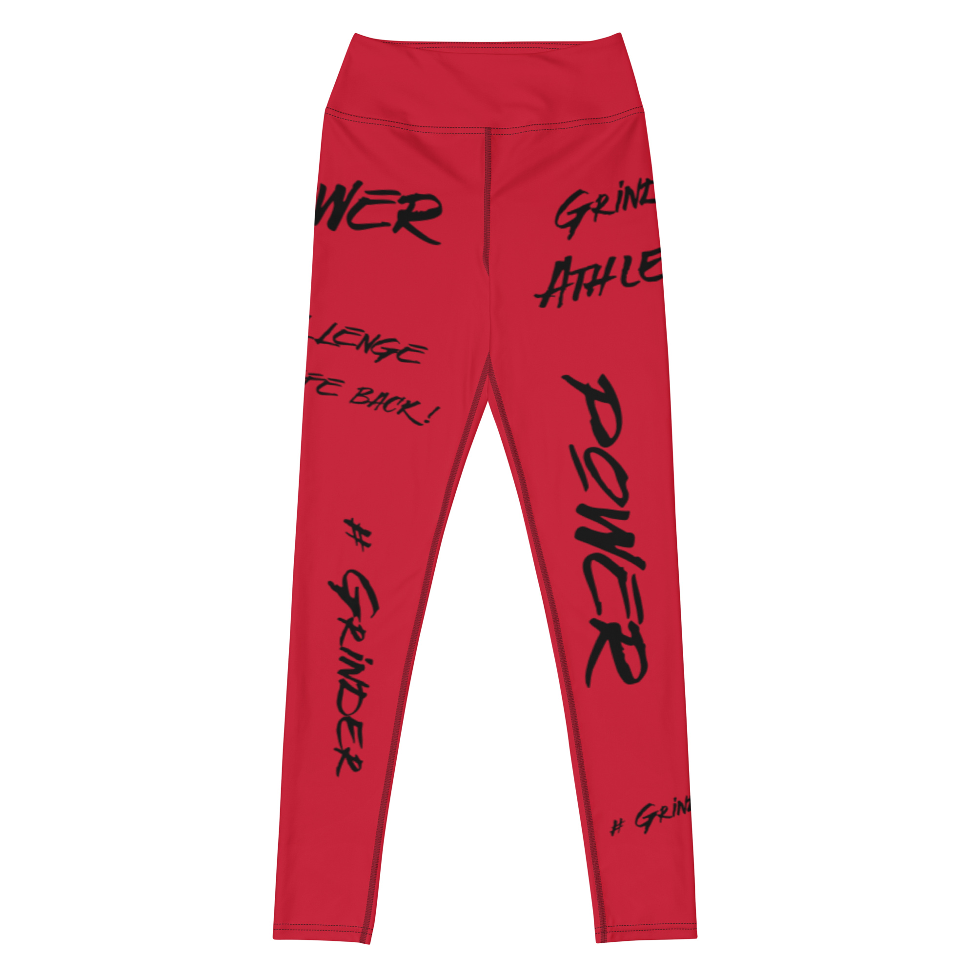 MOTIVATION High Waisted Women's Workout Leggings w/ Inner Pocket - BR