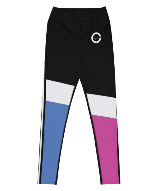 ColorBlocks Workout Leggings | Pink & Blue