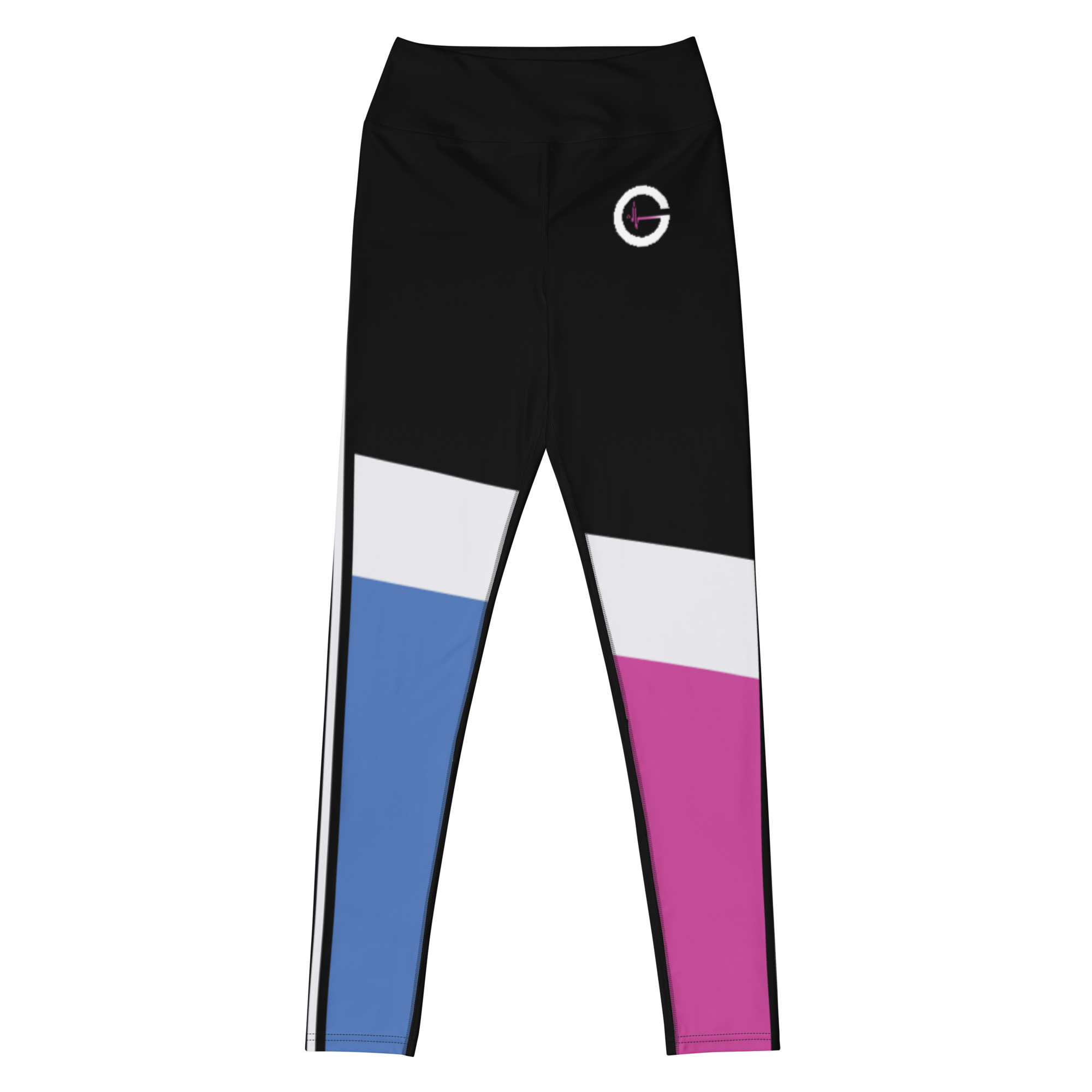 ColorBlocks Workout Leggings | Pink & Blue