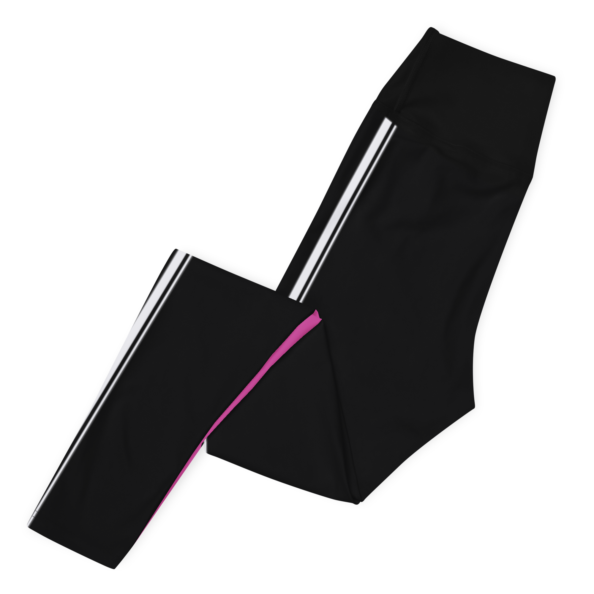 ColorBlocks Workout Leggings | Pink & Blue - Image 3