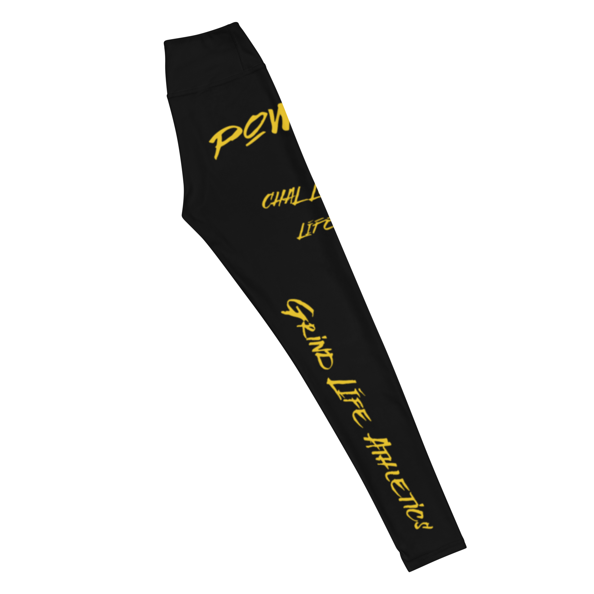 MOTIVATION High Waisted Women's Workout Leggings w/ Inner Pocket - BY - Image 4