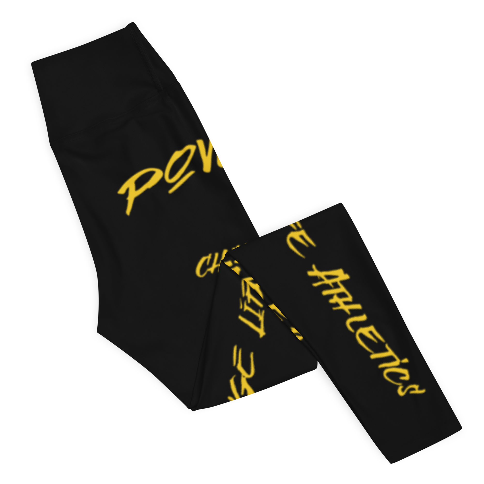 MOTIVATION High Waisted Women's Workout Leggings w/ Inner Pocket - BY - Image 2