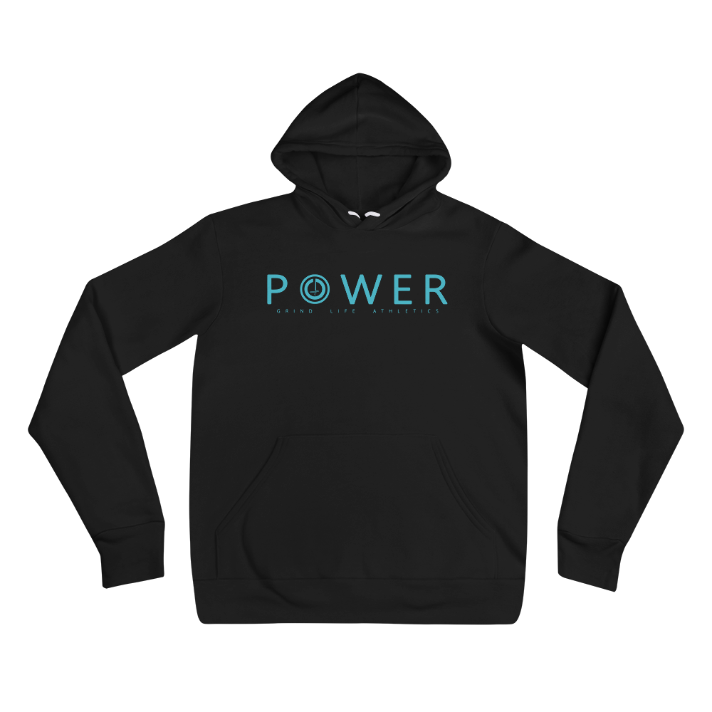 POWER Mens Pullover Workout Hoodie Grind Life Athletics