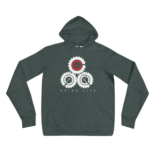 Grinder Nation Premium Unisex Fleece Hoodie | W&R - Image 5