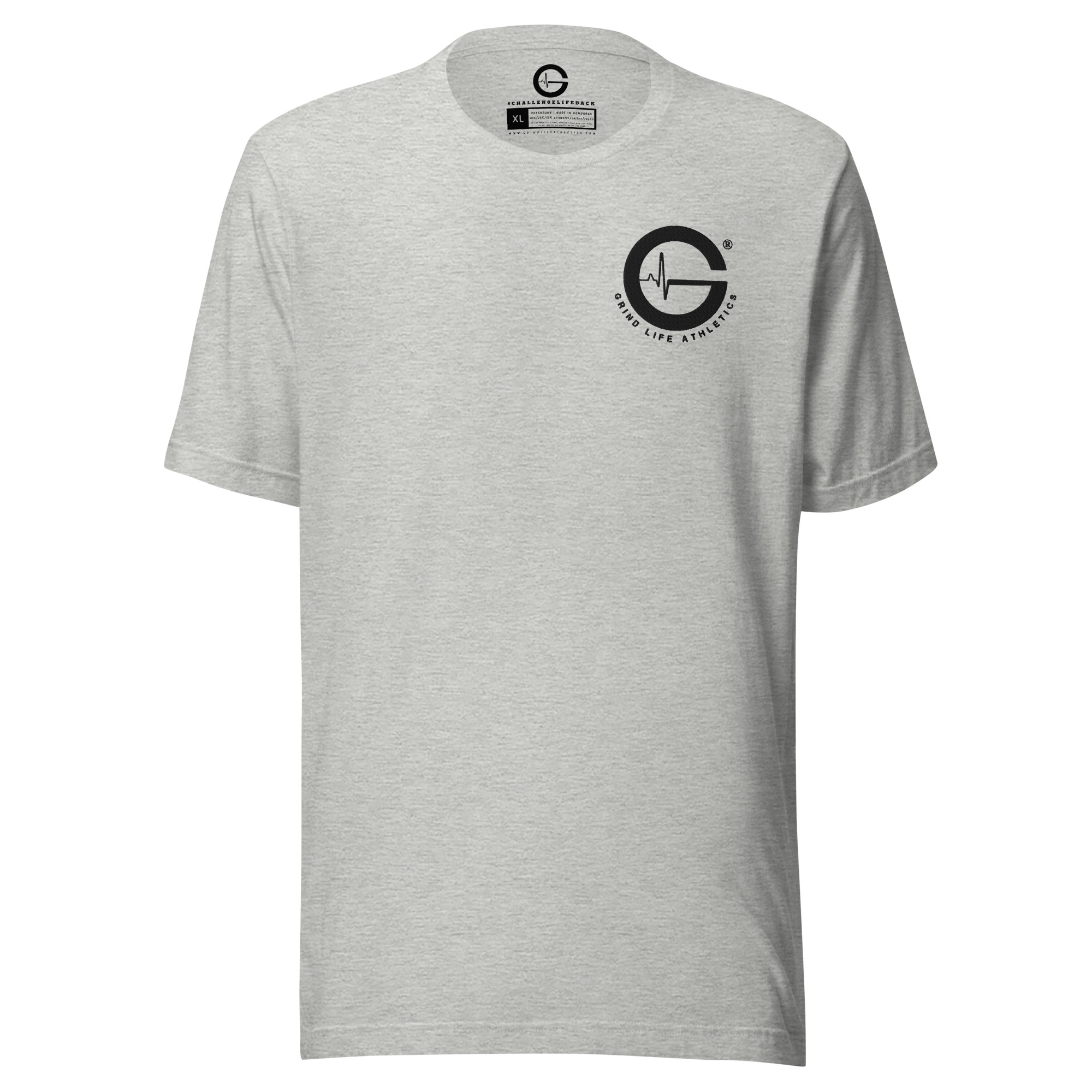 Grind Life Athletics Classic Tee - Athletic Gray - Image 4
